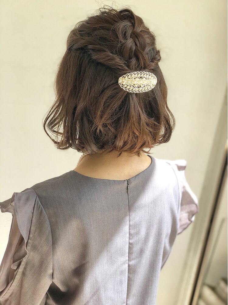 結婚式のお呼ばれヘアセット保存版 長さ別簡単アレンジ術&メンズのヘアセットも！Beauty Journey 美容の情報 資生堂