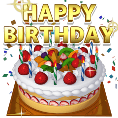 写真スタンプ 誕生日に送りたい！かわいい誕生日ケーキの写真画像まとめおしゃれ・かわいい無料写真素材：GIRLY DROP