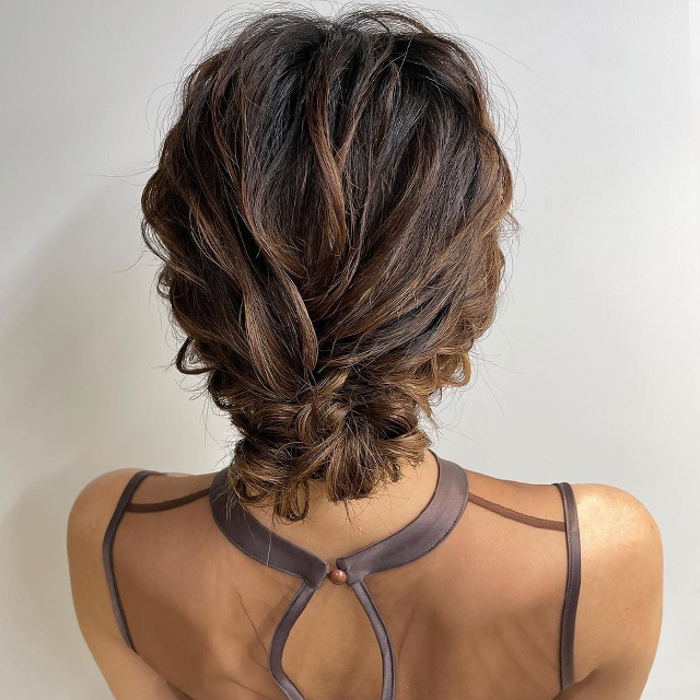 超簡単ヘアアレンジ 実例26 巻かない・ゴムだけ・時短でできる！美的.com