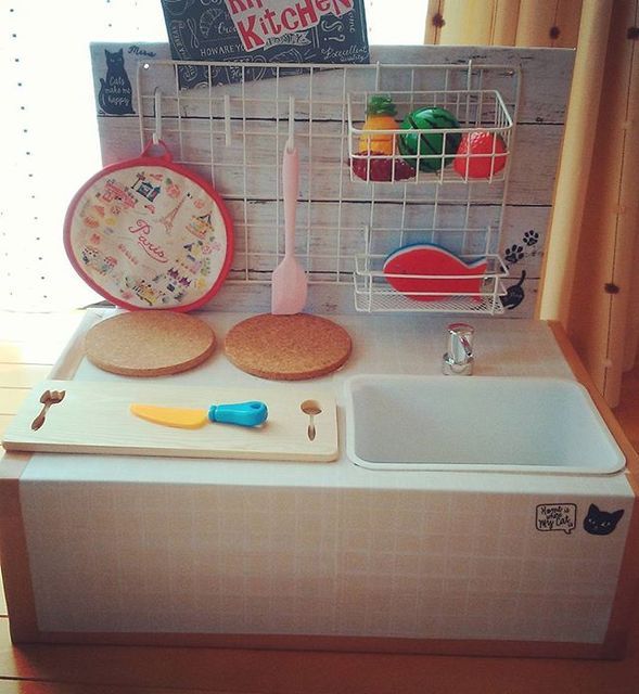 みんなの手作りおままごとアイデア〜コンロや流し台、キッチン家電など〜保育と遊びのプラットフォーム ほいくる
