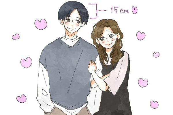 カップルの身長差は15cmが理想？ 身長差ごとの特徴やメリットまとめfasme ファスミー