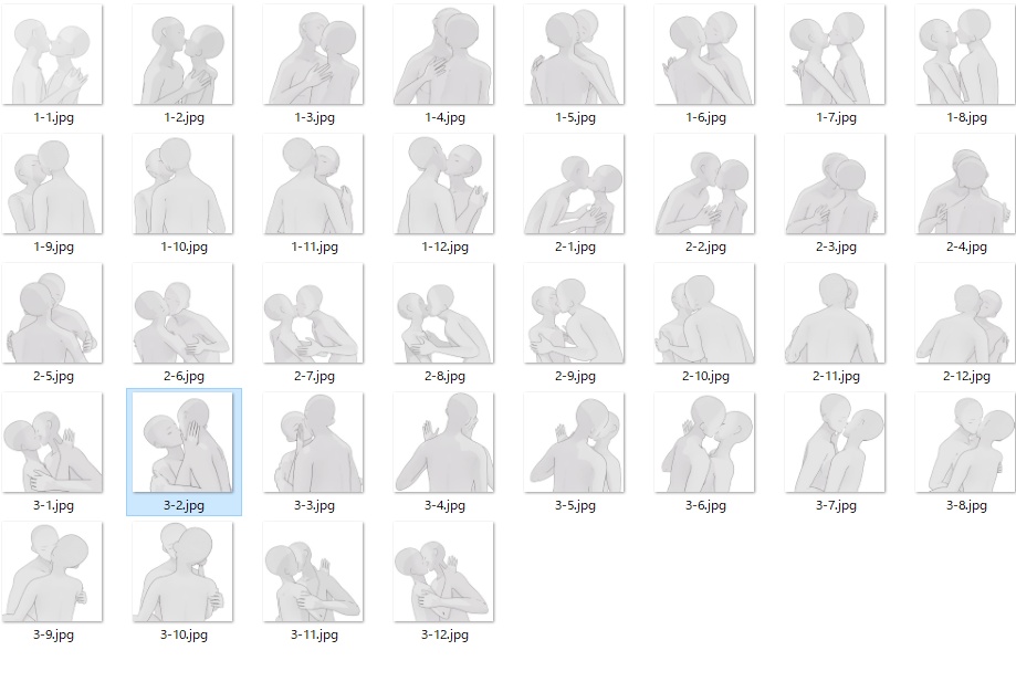 そのまま使える！イラストの構図やポーズの参考になるポーズ集・資料と考え方