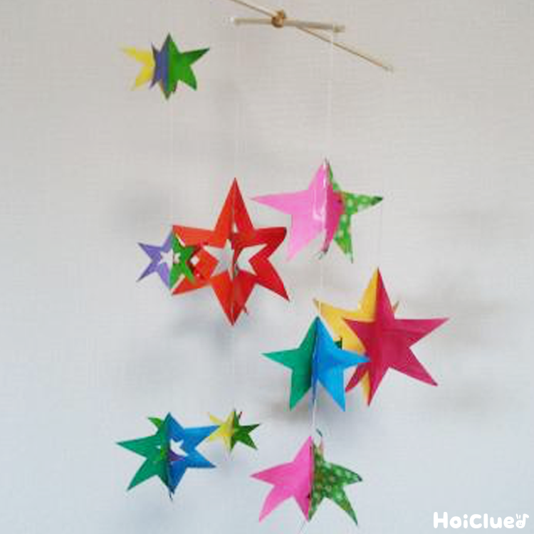 モビールの作り方 紙と紐で手作りしてみよう！キナリノ