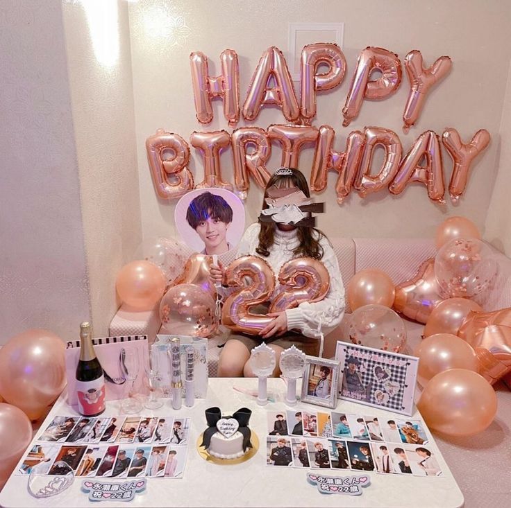 本人不在の誕生日会で推しカラー・水色の誕生日ケーキをオーダー頂きました。江別市お菓子教室 Epiphanie～エピファニー 西村雅苗