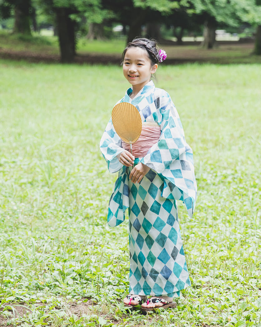 パターン 型紙 女の子２WAYゆかた生地の通販ノムラテーラーオンラインショップ