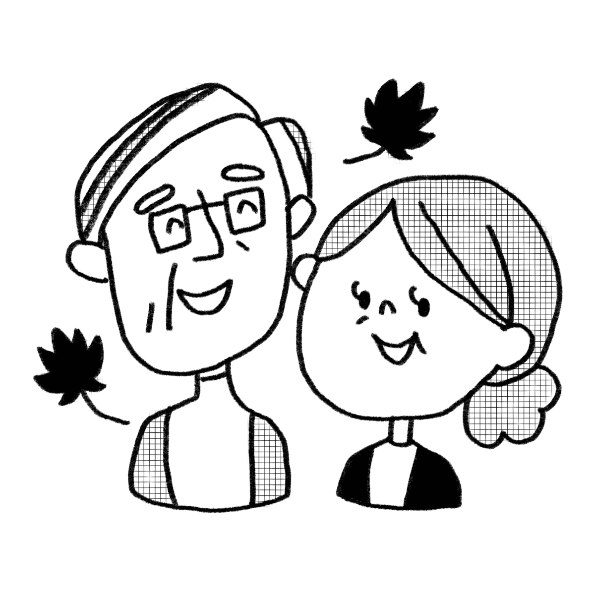 リニューアル☆おじいちゃん・おばあちゃんと一緒に☆イラストＴシャツ☆リンクコーデ☆ギフト直送便もＯＫ 子供服 gratitude83 通販10048510Creema クリーマ