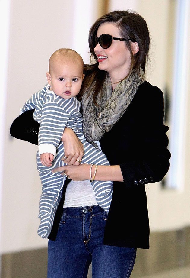 微笑ましい ミランダ・カー＆フリン・ブルームのキュートな親子フォト34