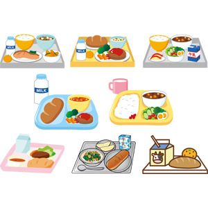 給食無料イラスト素材素材ラボ