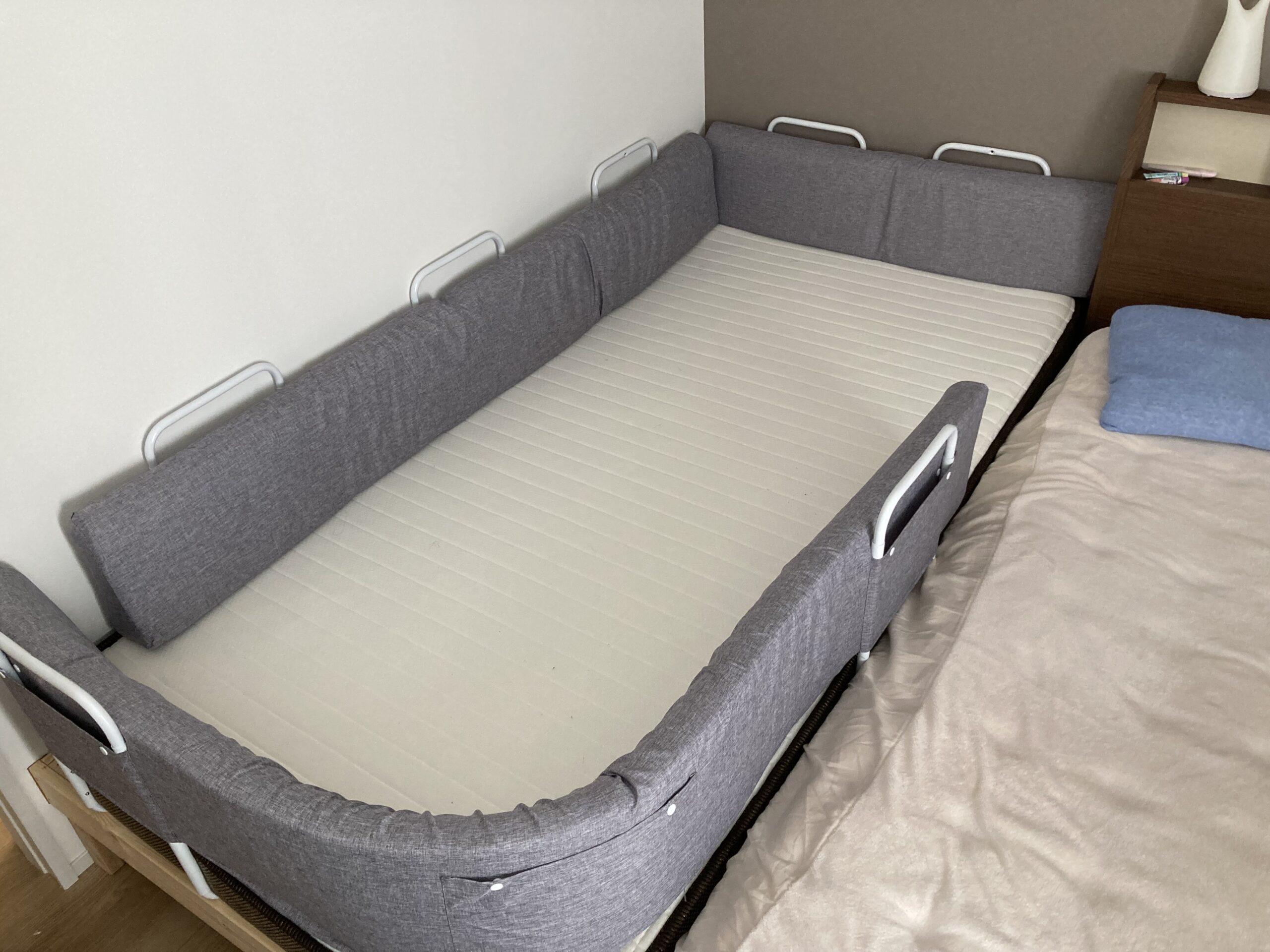 転落防止用ベッドフレームDiy-Life - イレクターで、できるワクワクを