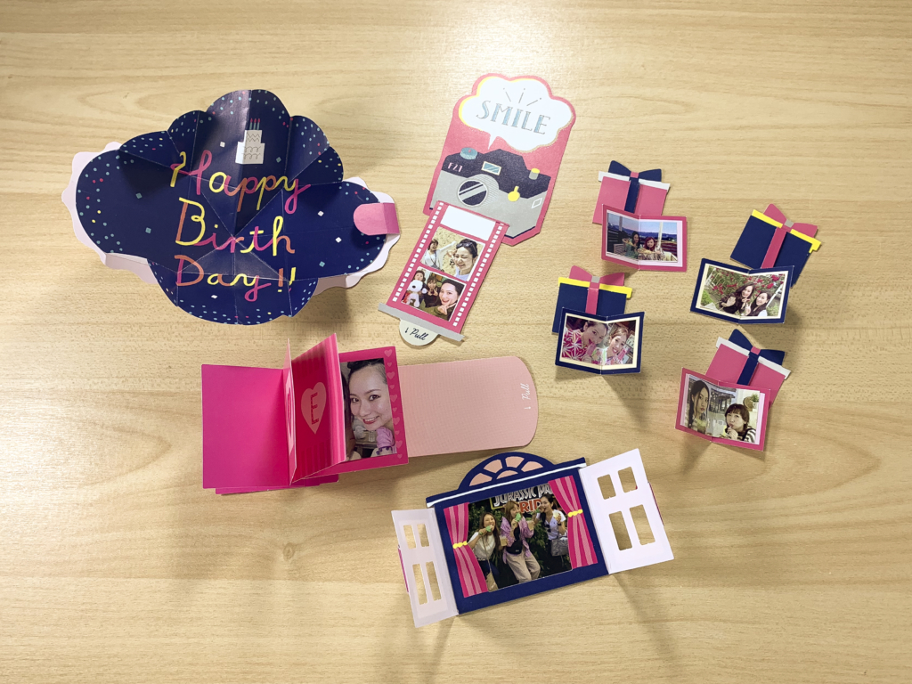 手作りアルバム 彼氏の誕生日に手作りアルバムをプレゼントしました♪仕掛け満載の手作りアルバム♪ - YouTube