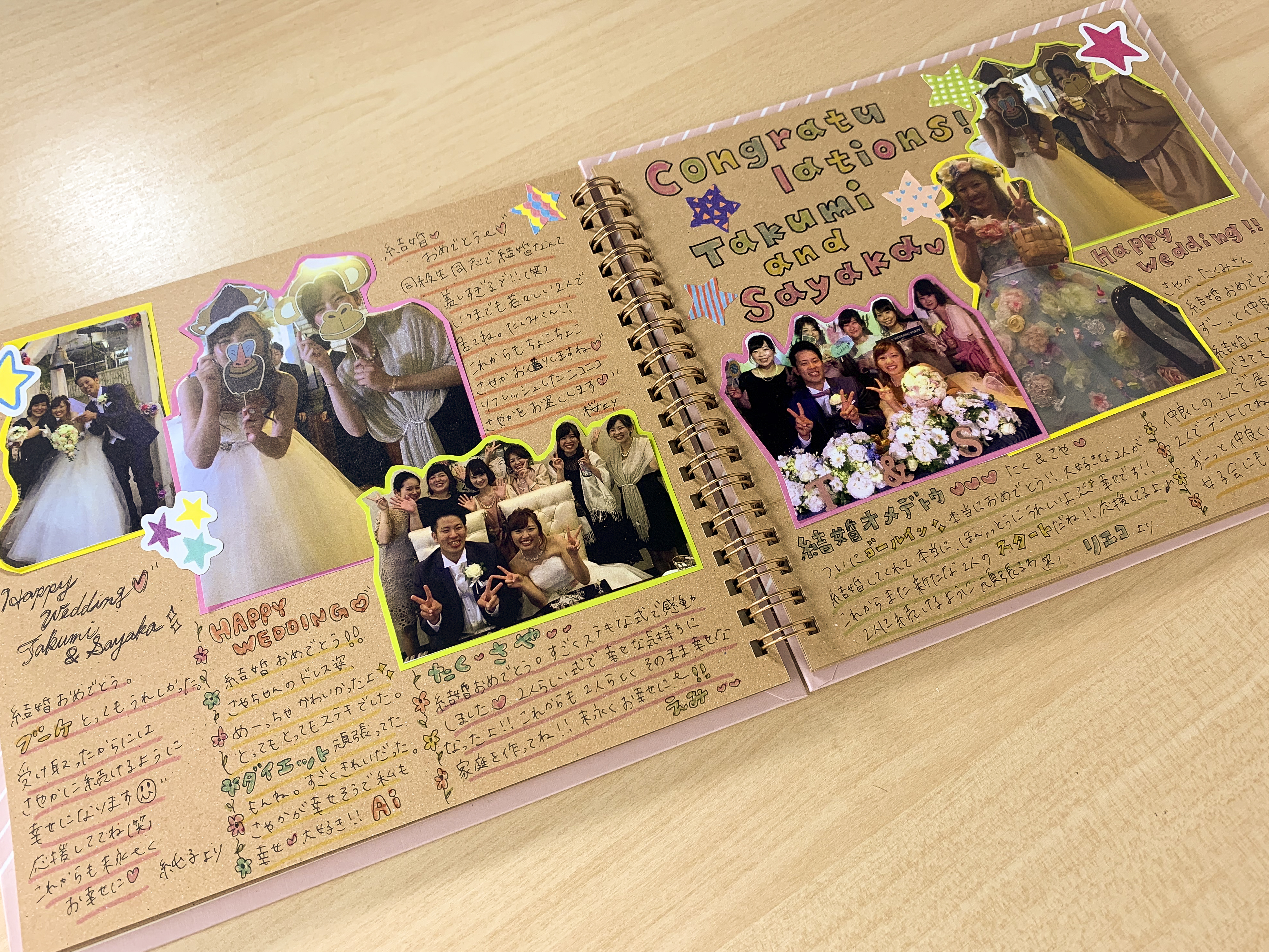 結婚式のプレゼントは気持ちが伝わるアルバムが人気