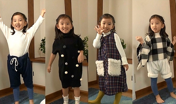 ニット子どもジャンバースカート子供服手づくりレシピそーいんぐ.com