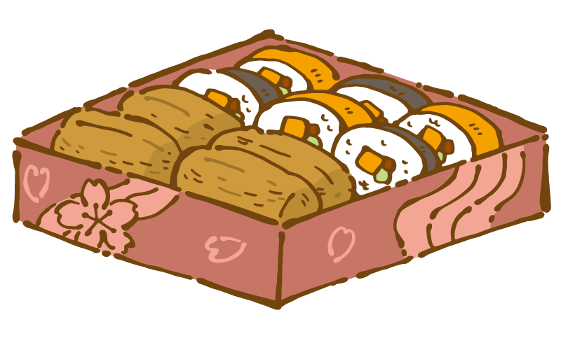 お花見の風景 お花見弁当のイラスト素材244454440 毎月1点無料 フリー のストックフォト イメージマート