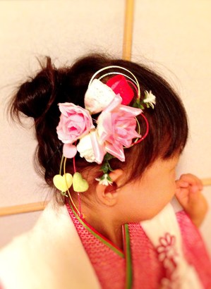 七五三 手作り 髪飾り 3歳 7歳 着物Yahoo!フリマ 旧PayPayフリマ