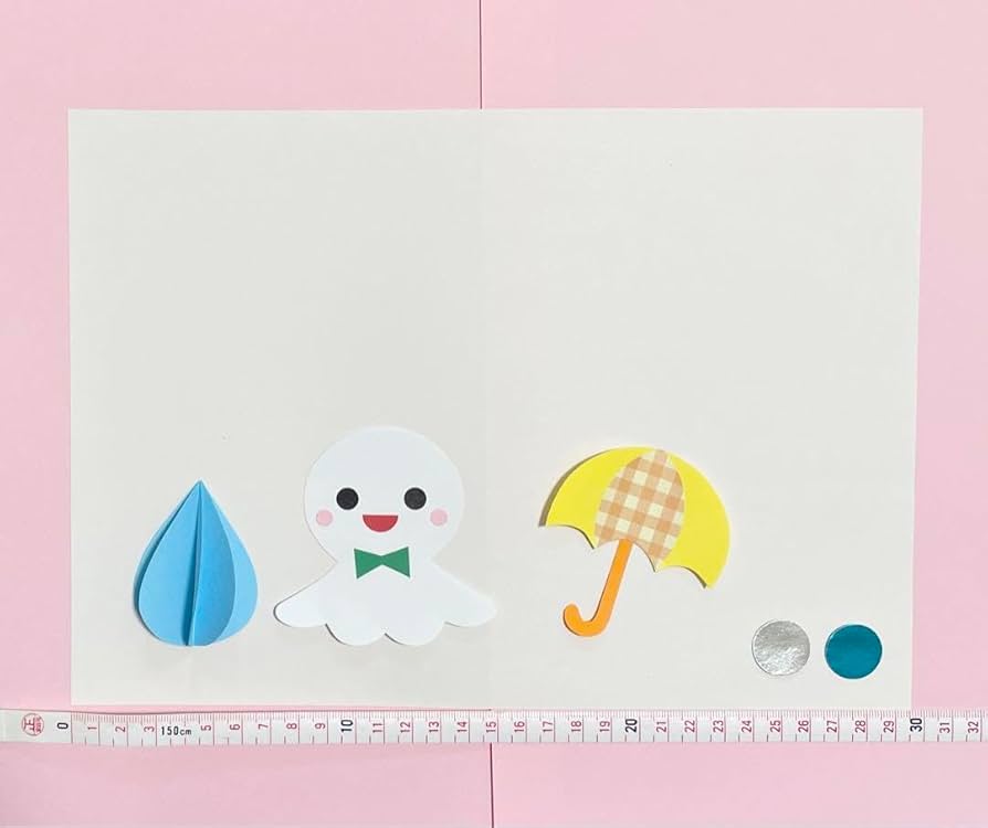 梅雨①吊るし飾り 壁面飾り 保育 つゆ 雨 - メルカリ