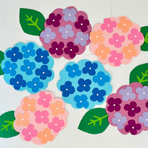 壁面制作『あじさい』 地域密着型