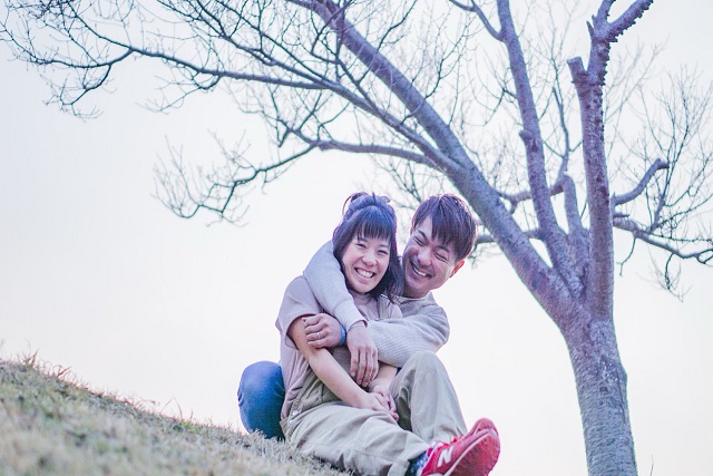 先輩彼女とのディズニーデートが可愛い