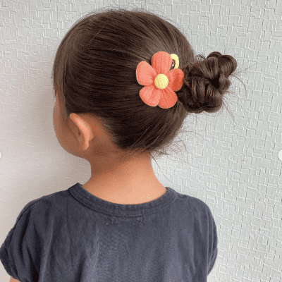 簡単かわいい お団子ヘアアレンジ！ツイン