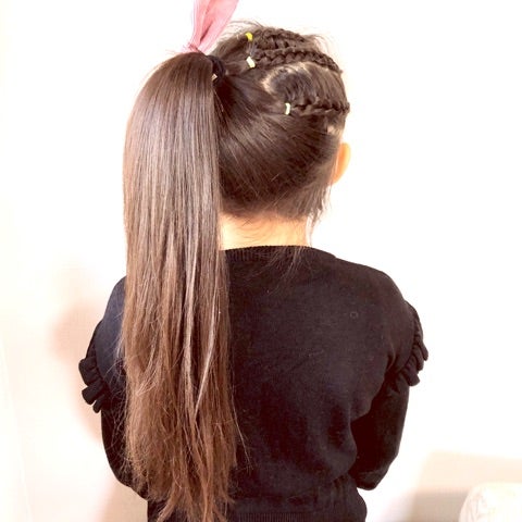 キッズダンスに使えるヘアアレンジ 編み込み・くるりんぱ を解説します! Gravis 神奈川・東京で人気のチア・キッズチアダンススクール