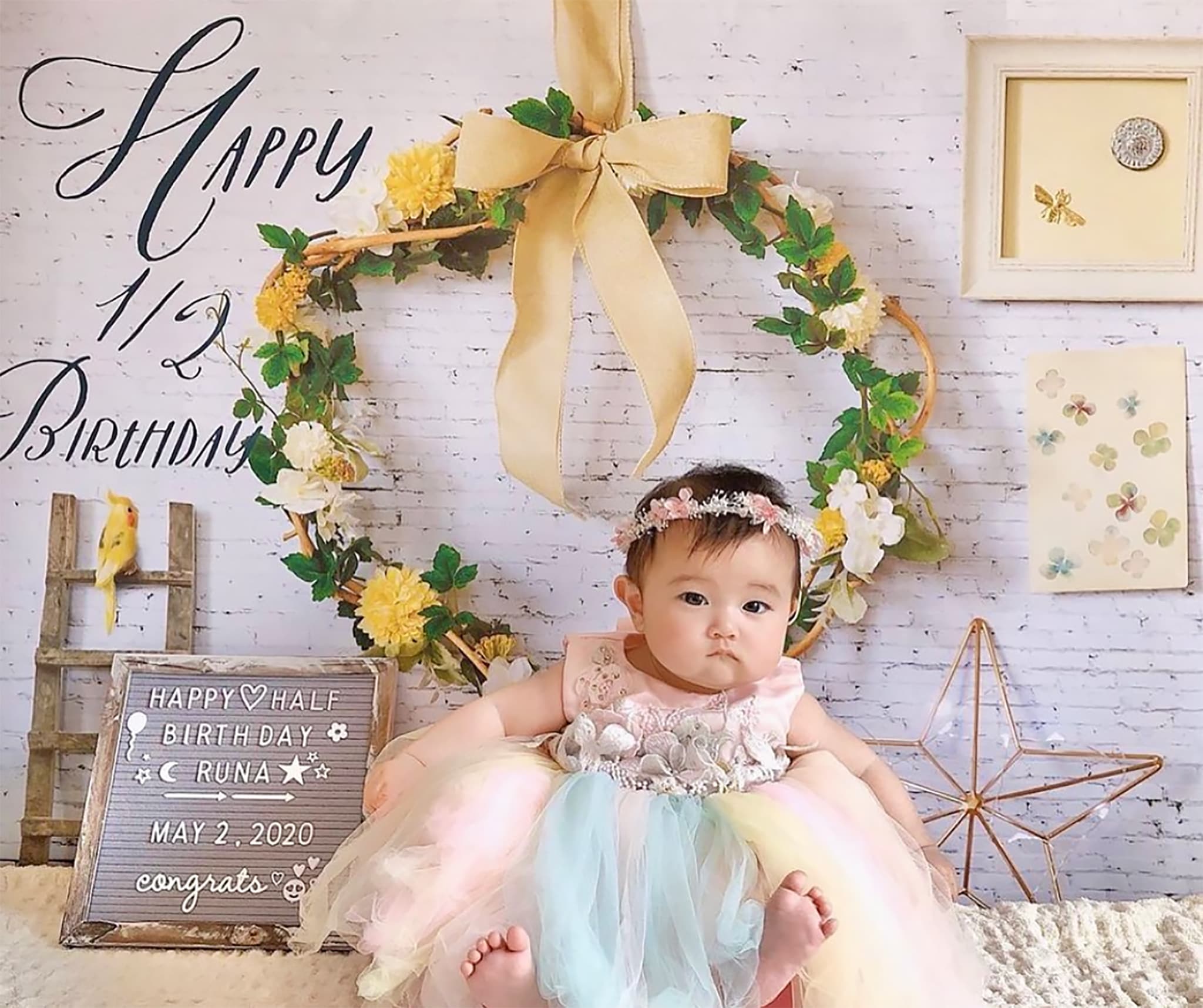 ハーフバースデーにおすすめの飾り15選！自宅でおしゃれな写真を撮りたい方にクラシル比較