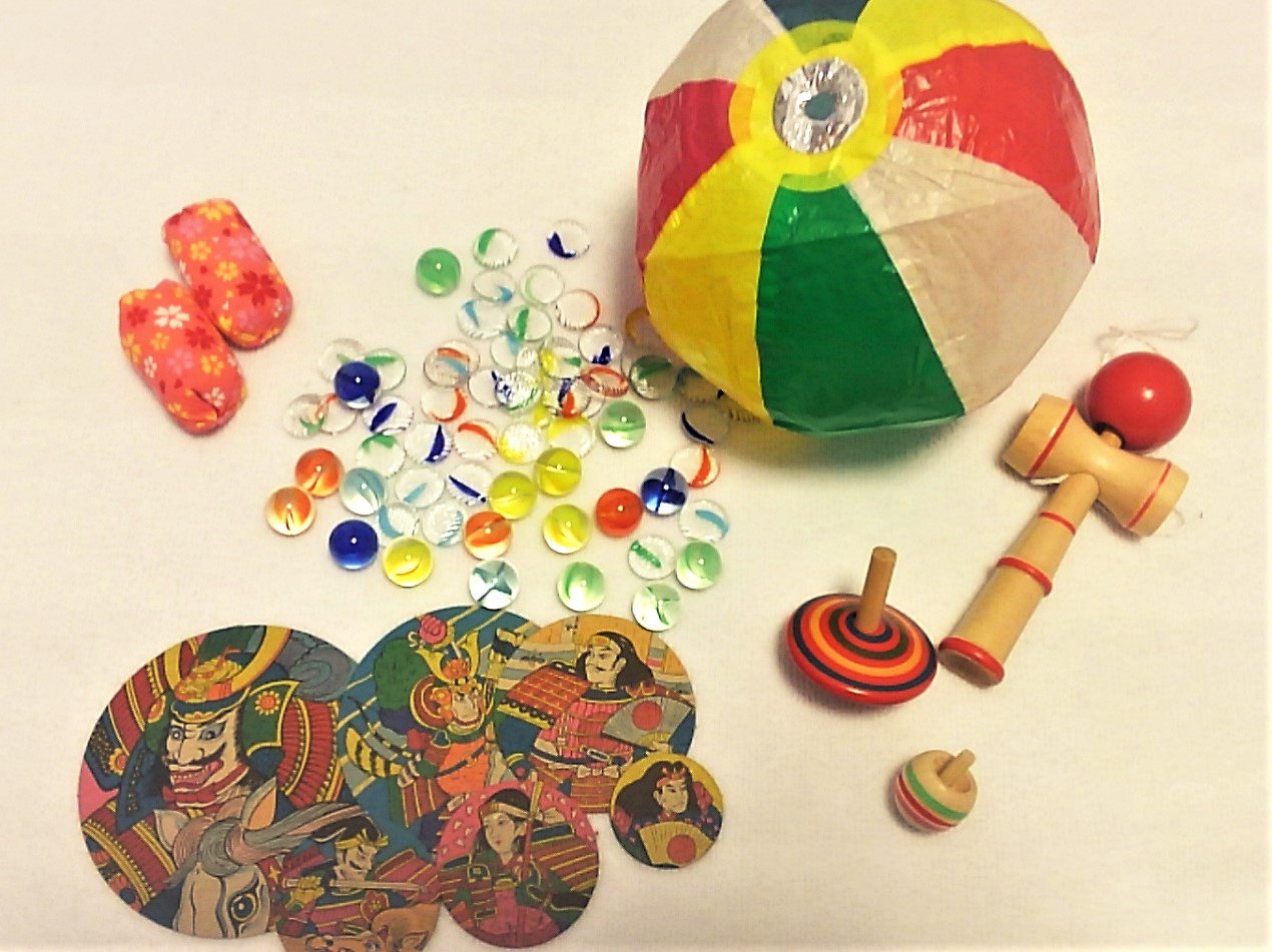 昔懐かしい昭和の子供達の遊び・ゴム跳び水彩イラスト たかなかアトリエ