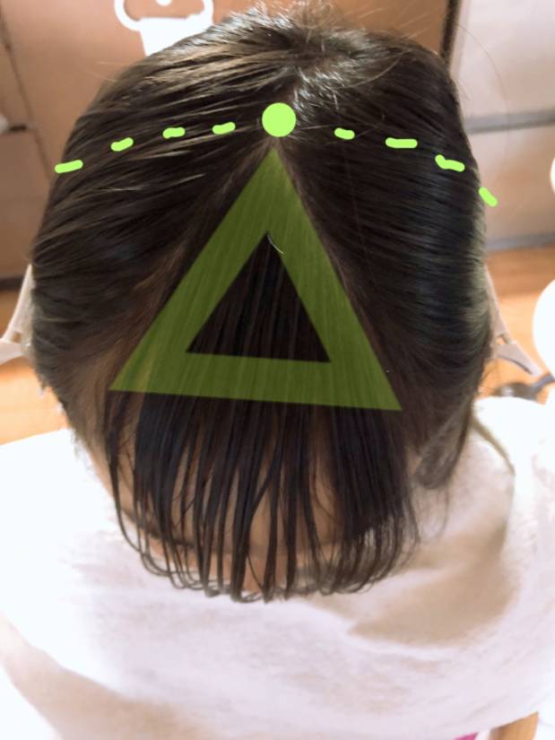 子供 前髪 切り方 シースルーTikTok