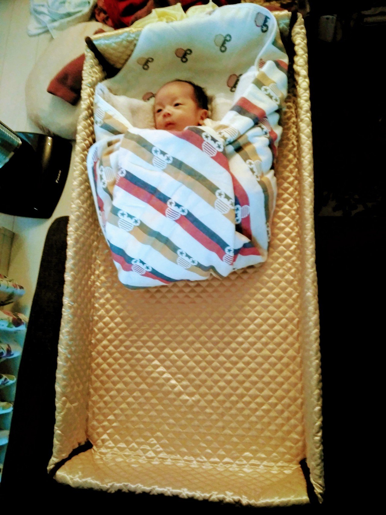 ベビーベッド 風よけ 手作りTikTok