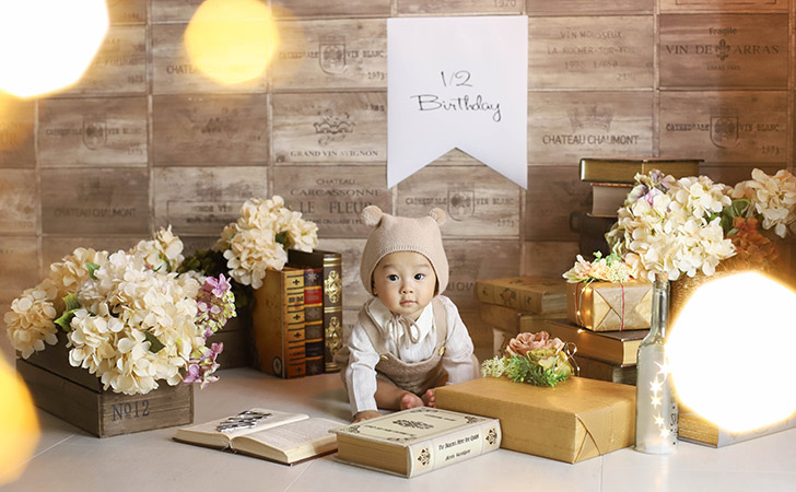 ハーフバースデーの写真は工夫次第でかわいさ倍増！役立つアイデアを紹介