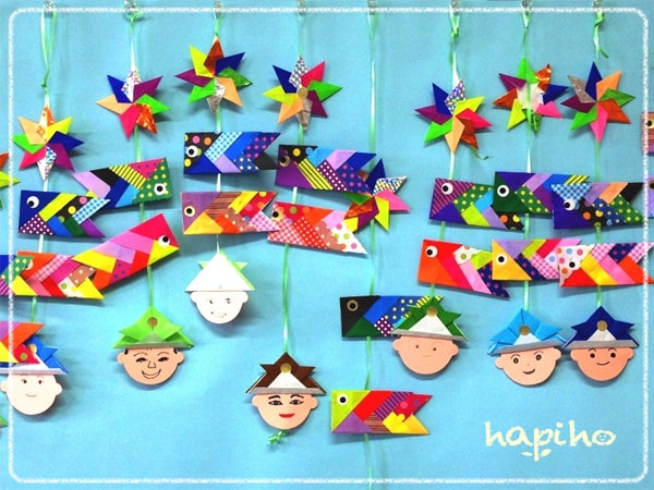 鯉のぼり 壁面クラフト活動, 端午の節句 手作り, こいのぼり 手作りクラフト活動, 端午の節句 手作り, こいのぼり 手作り