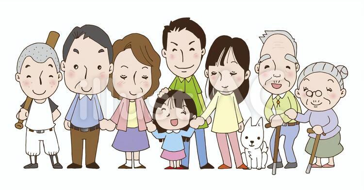 大家族の食卓 02514000288 の写真・イラスト素材アマナイメージズ