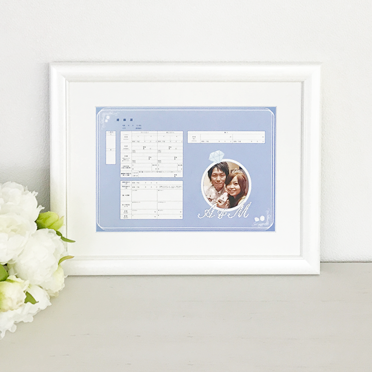 小さいクロスステッチ作品を飾る額縁は100均のフォトフレームがおすすめふたり暮らし