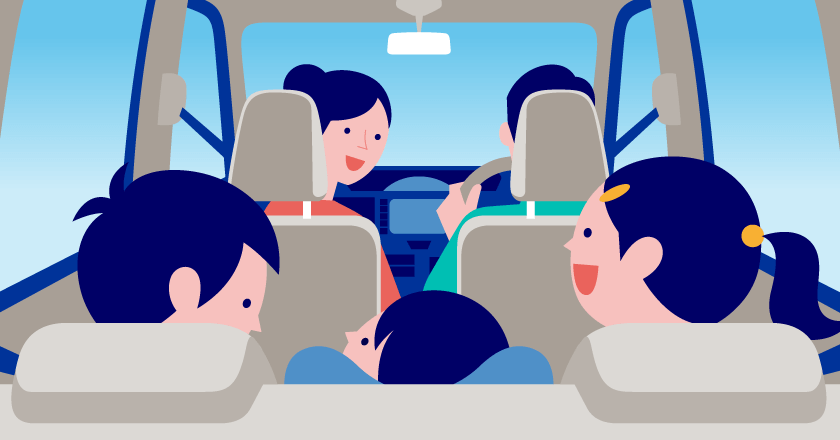 軽自動車の定員の謎を解決！大人2人＋子どもは何人？罰則罰金や危険性も調査！クラッチ