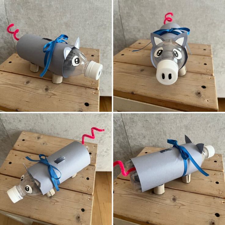 夏休みの工作宿題アイデア ペットボトルで作るブタの貯金箱の作り方 簡単！すぐできるのでおすすめ！雪見日和