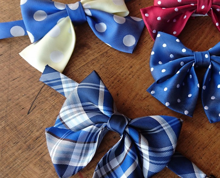 ミナ ペルホネンの手ぬぐいで、キッズネクタイを作りましたLEE