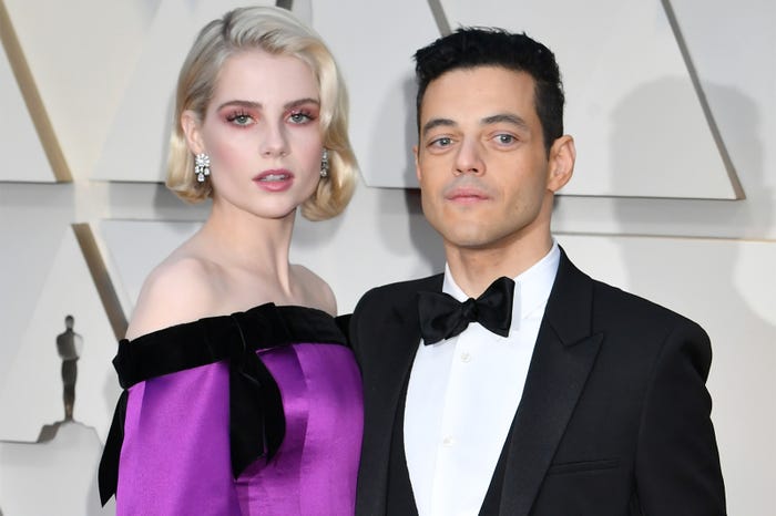 熱愛中 ラミ・マレック＆ルーシー・ボイントン❤︎映画『ボヘミアン・ラプソディ』をきっかけに幸せいっぱい熱愛発展へ！ - YouTube