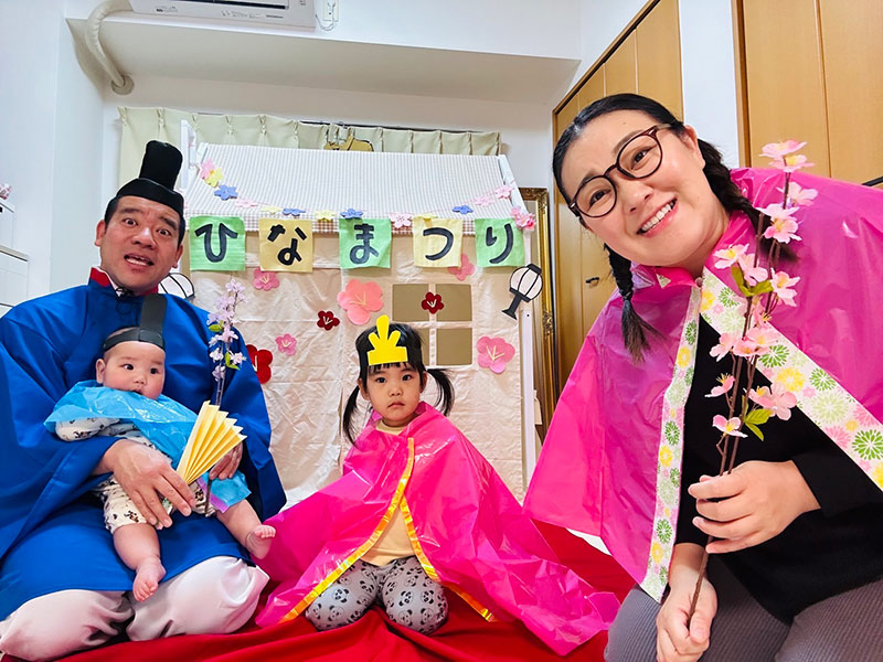 カラーポリ袋で簡単ひな祭りの衣装づくり！: みさき先生のスマイルサイエンスBLOG