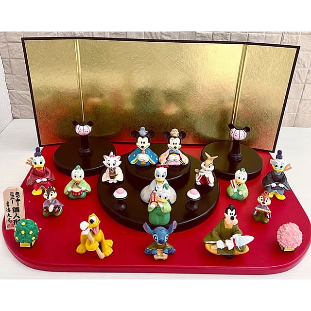 キャラクターひな人形♡シルバニアと楽しい毎日