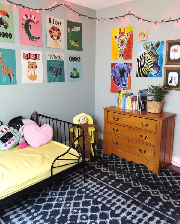 子供部屋 海外ブランドおしゃれ＆可愛いガーランドの飾り方 参考例 babybabyベイビーベイビー