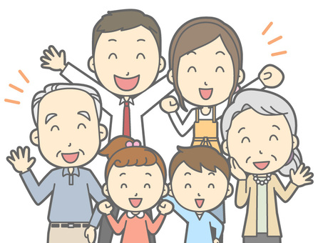 家族イラスト 無料フリー素材Good