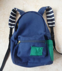 □リュックファスナーセット - パターンレーベル