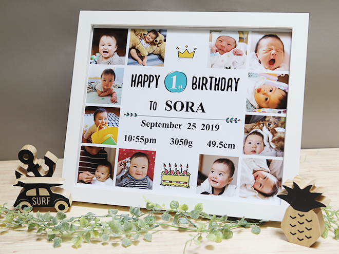 女の子の赤ちゃんの 1 歳の写真コラージュ、編集可能なテンプレート、ピンクの花とゴールドの 1 歳の誕生日のマイルストーンサインの印刷可能、装飾、即時ダウンロード、TC1 - Etsy 日本