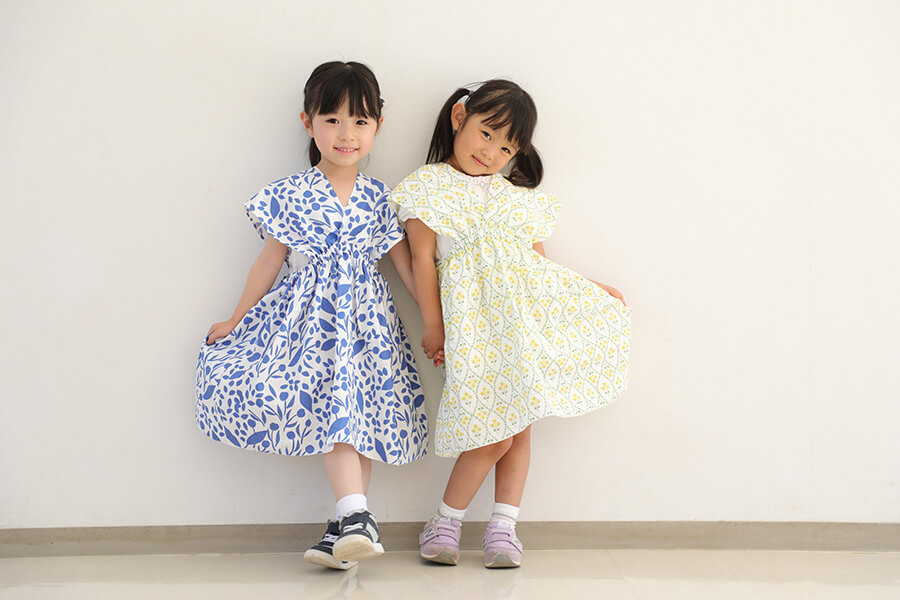 手作り簡単子供服「4分の1円ワンピース」「バンダナでワンピ」＆「簡単直線縫いレシピ」作り方紹介