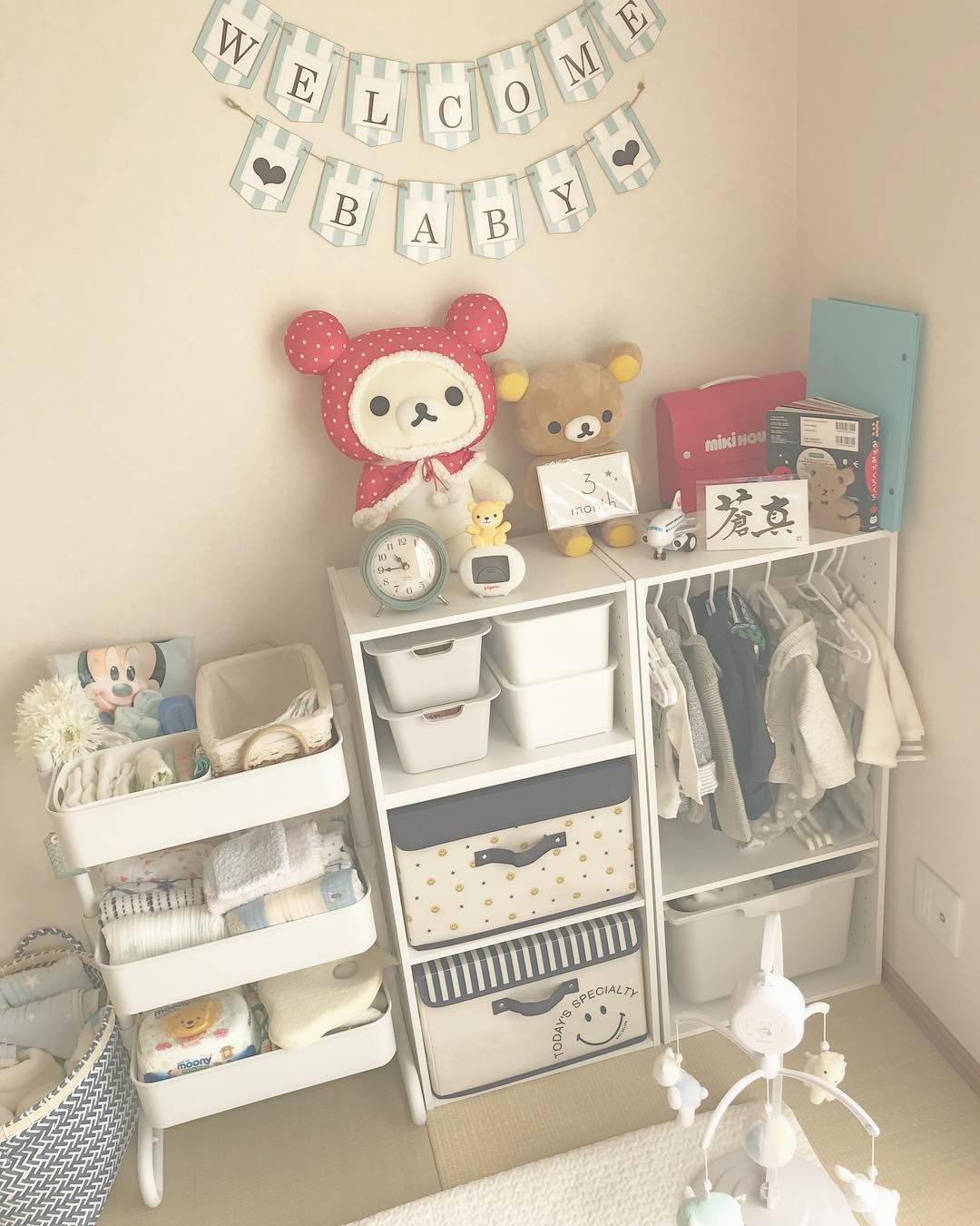 ベビー用品 収納」のアイデア 7 件ベビー用品 収納, リビング 赤ちゃんスペース, 赤ちゃんスペース