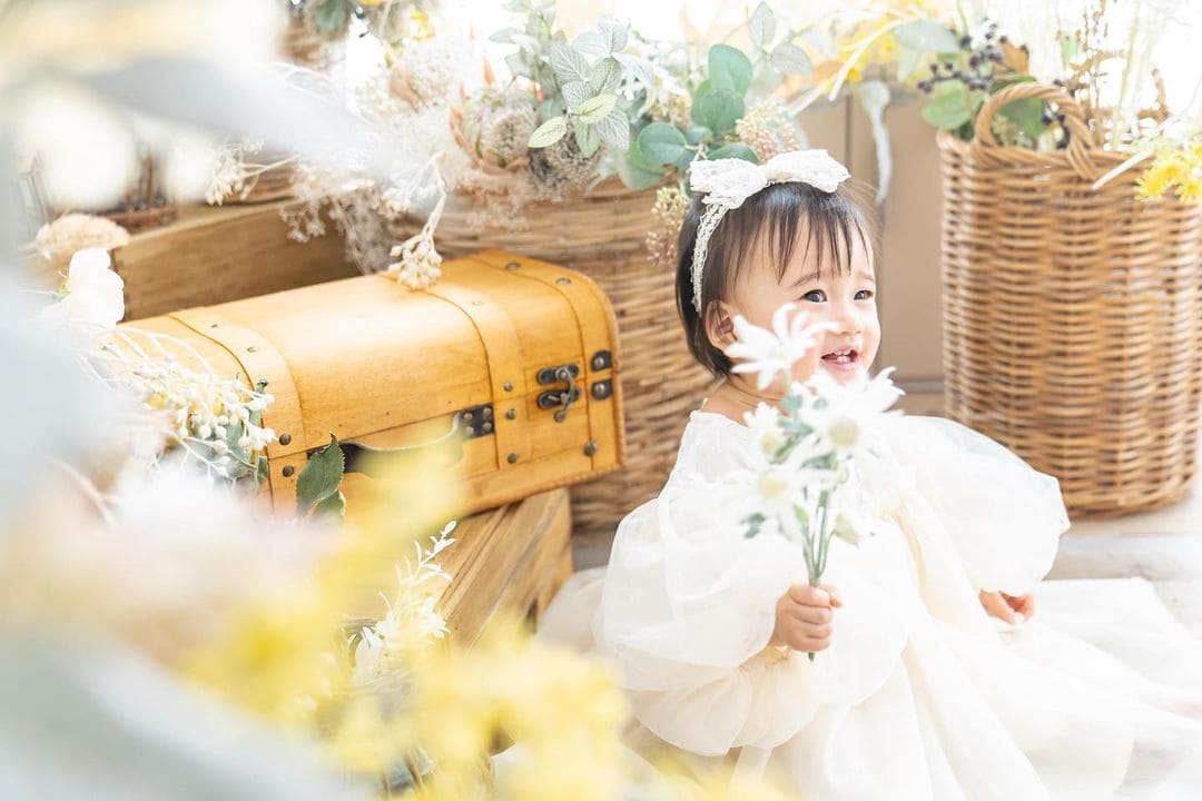 京都 フォトスタジオ 7nanastudio │ お誕生日、赤ちゃん、七五三写真