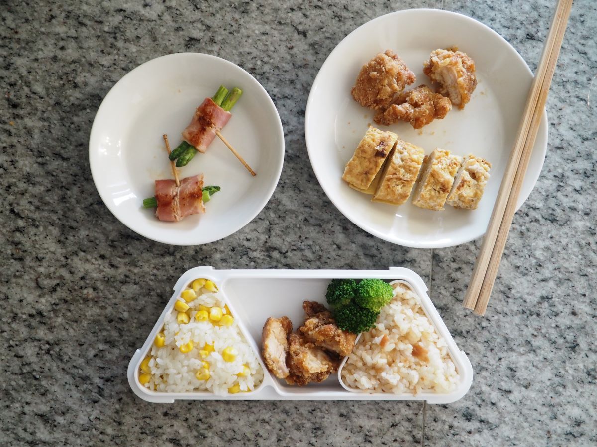 幼稚園年長 4-5月に作ったお弁当記録 ～弁当箱をサイズアップしました～ - りんごの時間