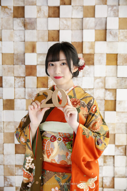 何あげようか迷いすぎて 載せれてなかった写真たち成人式成人式前撮り前撮り鎌倉鶴岡八幡宮着物晴れの日