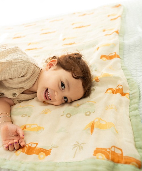 Ouch ベビーモスリンキルトブランケット - 100%ソフトコットン 4層キルトおくるみ - 新生児 乳幼児用 - 45インチ x 楽天市場 純綿4層ガーゼ おくるみ ベビーキルト 新生児 プレゼント 出産祝い 純綿ガーゼ 赤ちゃん 寝具 布団 タオル ベビー用品 綿100％ :PARASUGAR