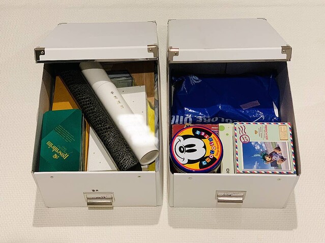 Amazonタチバナ産業思い出ボックスメモリアルボックス 3箱入り 国産 段ボール 卒園 卒業 子供 作品 収納 ケース スタッキング 箱 収納ケース・ボックス オンライン通販