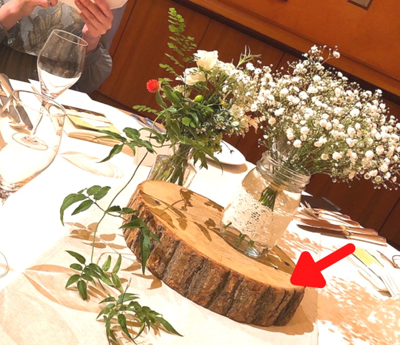 結婚式の会場装花~かすみ草♡9~しあわせはこび隊 ポポの活動日記