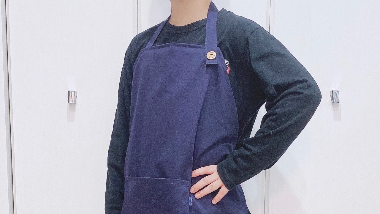 エプロン 手作りキット 型紙 生地 子ども用 作り方 動画あり 子供 キッズ1bunno1